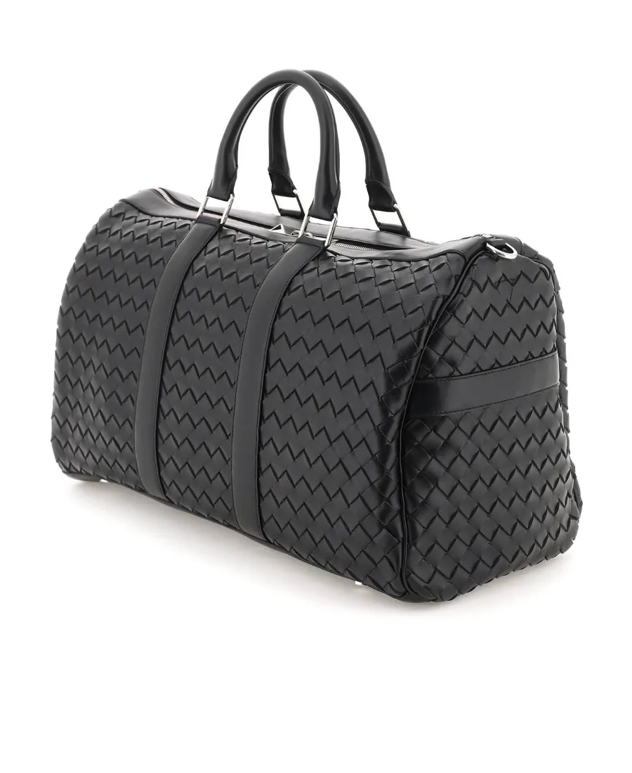 Medium Classic Intrecciato Duffle Bag