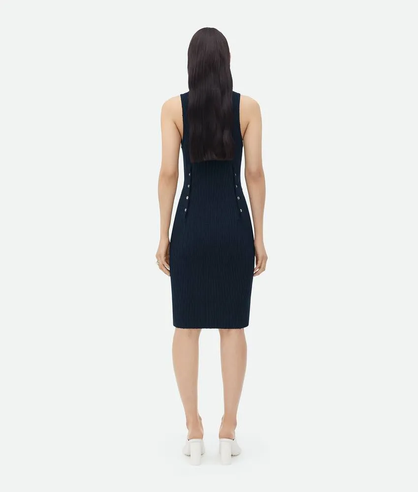 Slim Fit Ribbed Midi Dress