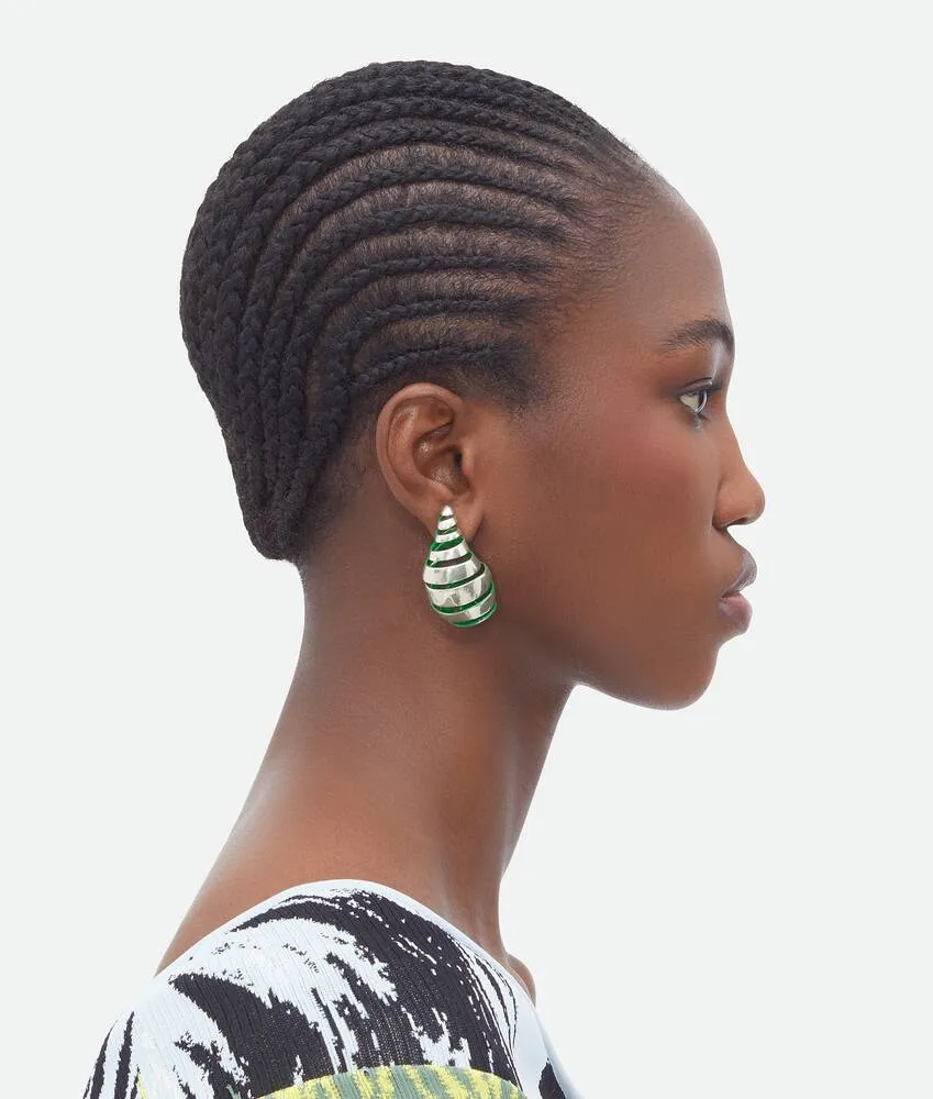 Logo Details Earrings
