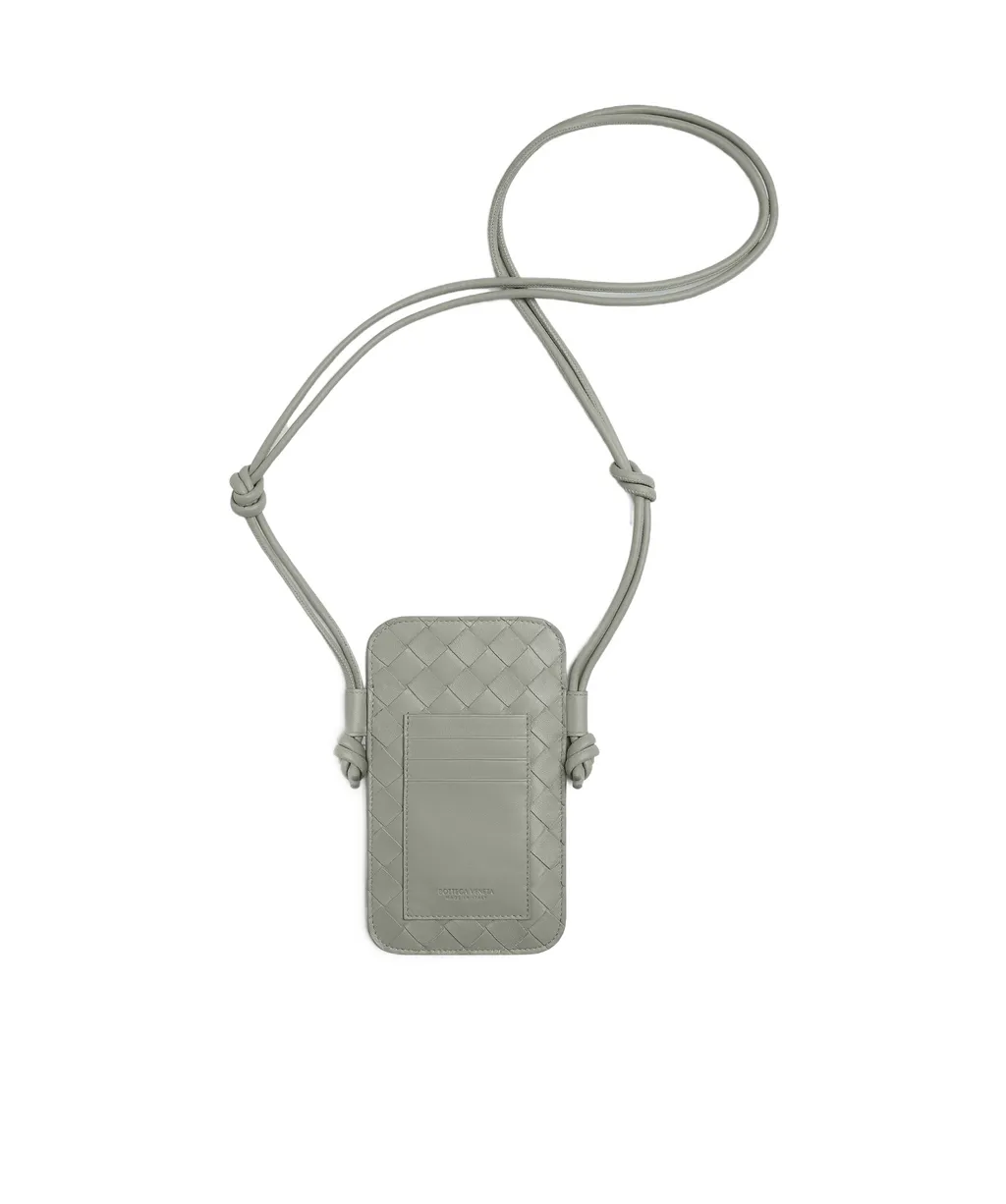 Intrecciato Phone Pouch