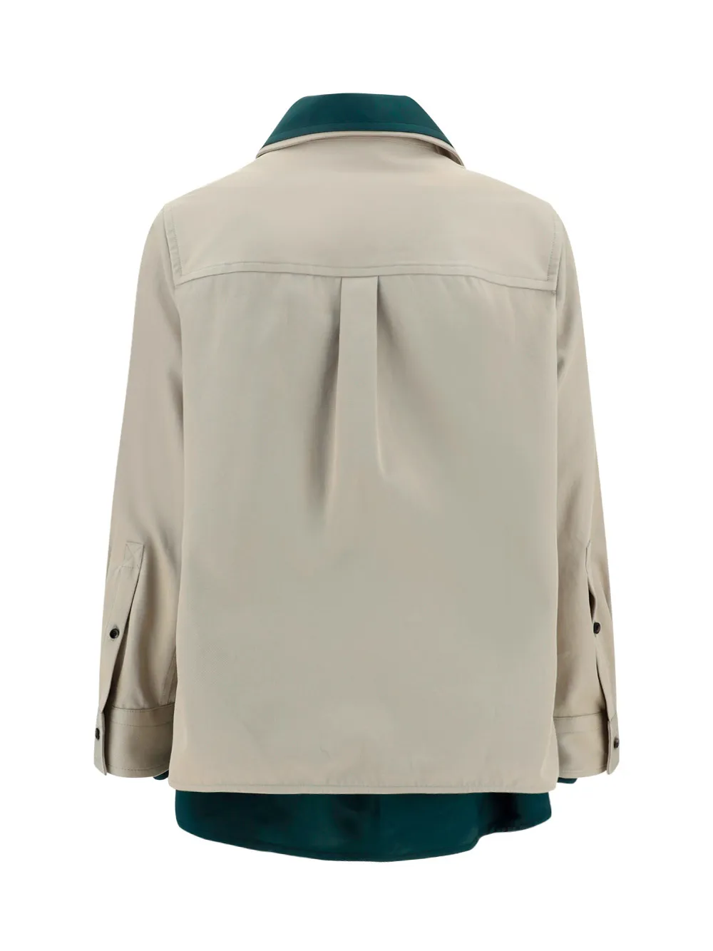 Relaxed Fit Twill Double Shirt