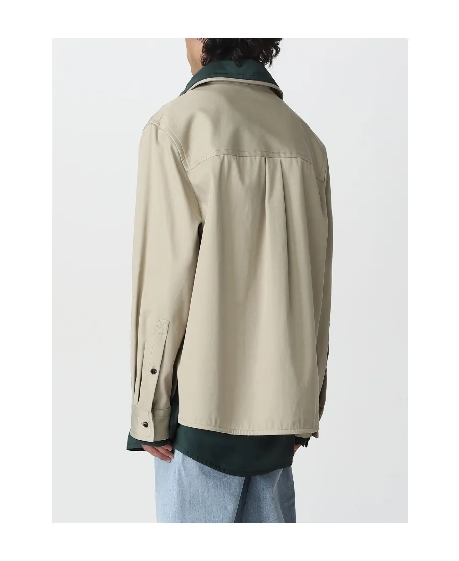 Relaxed Fit Twill Double Shirt