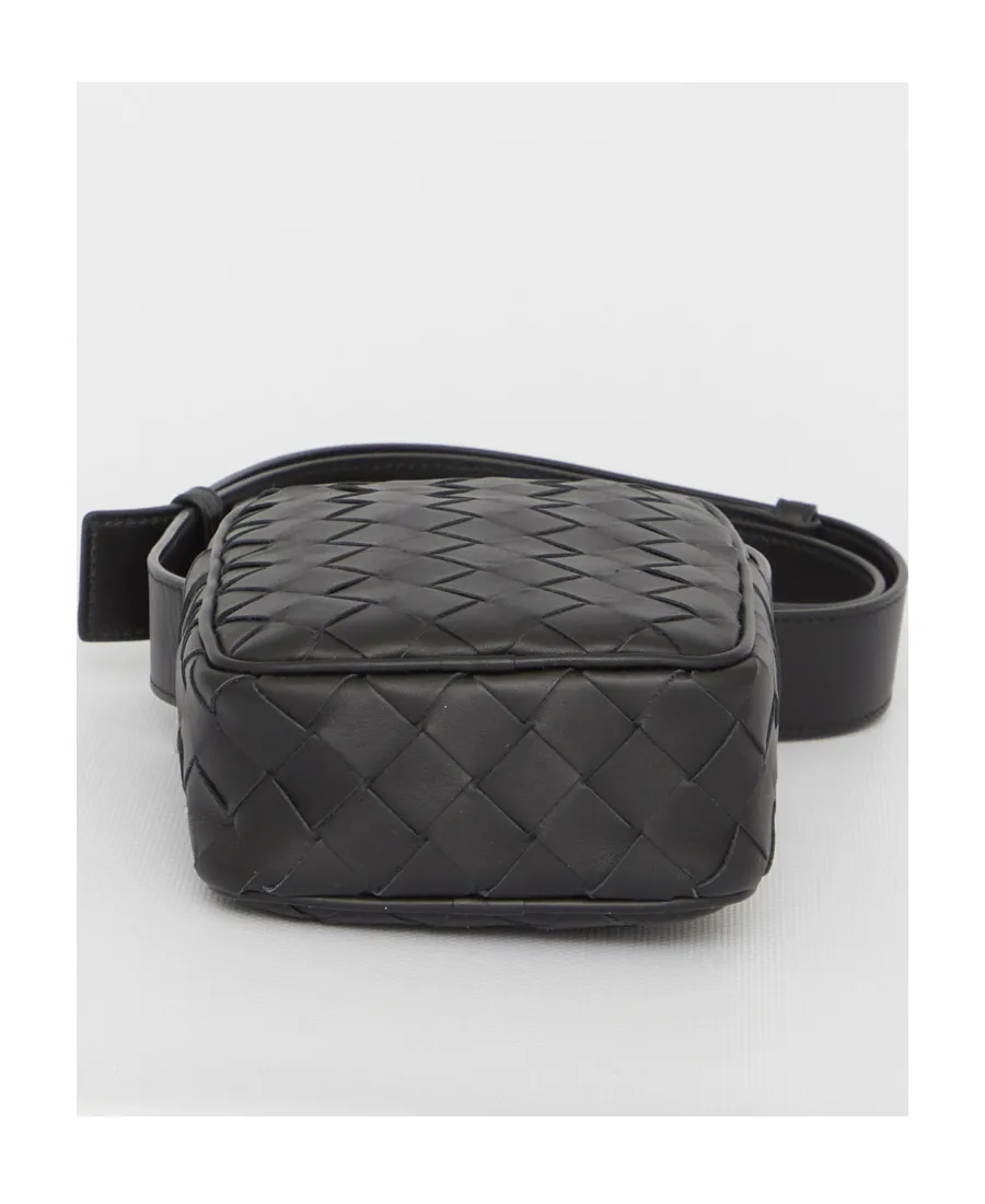 Intrecciato Strapped Crossbody Bag