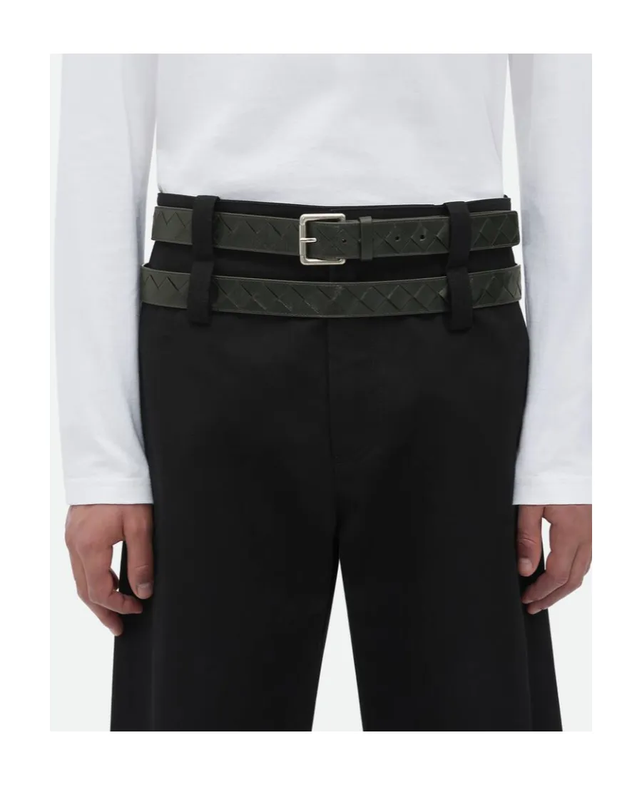 Signature Weave Buckle Belt
