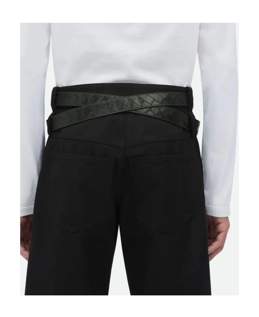 Signature Weave Buckle Belt
