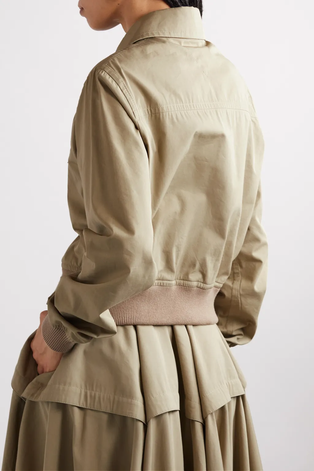 Collared Button-Up Jacket