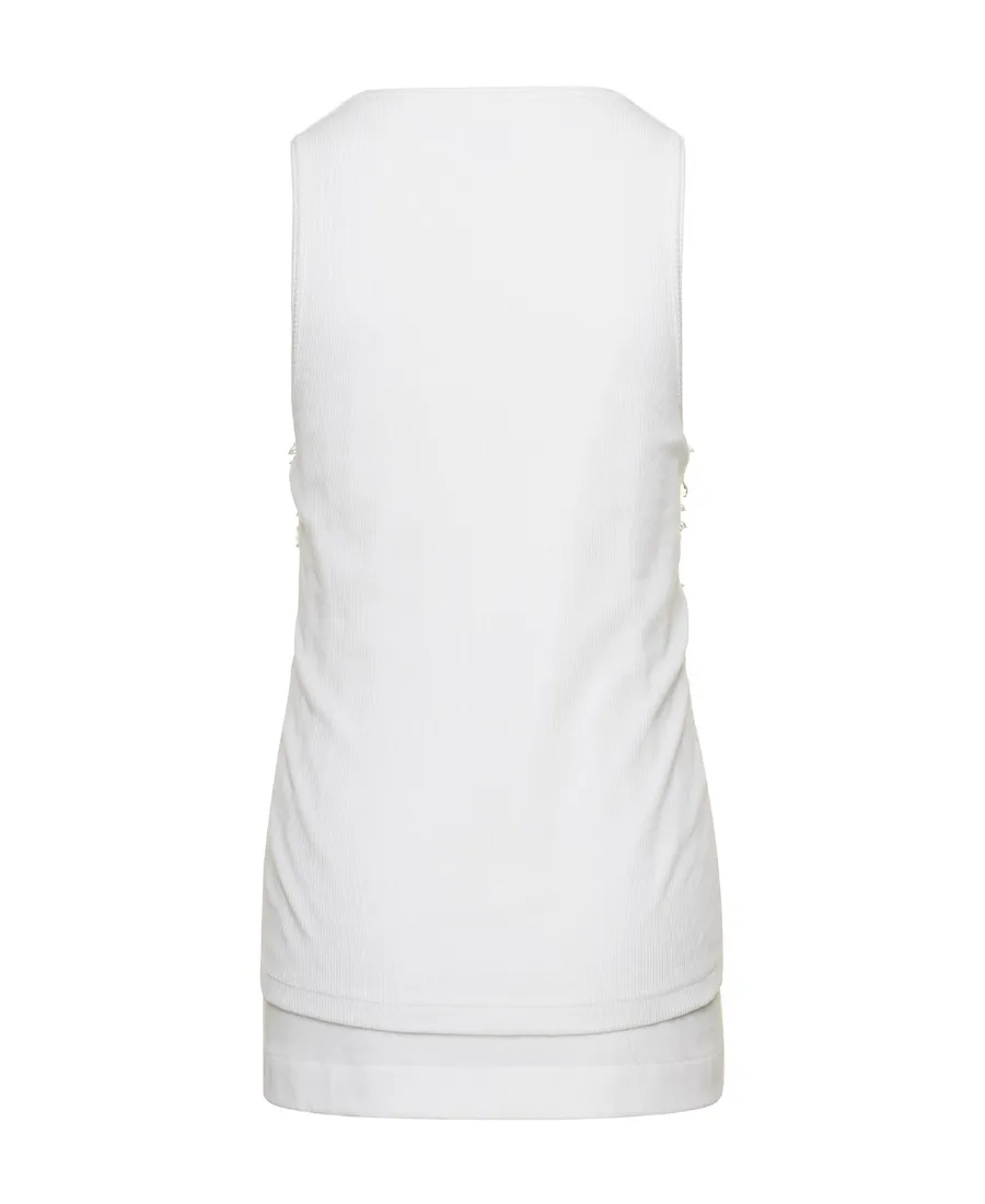 Sequins Embellished Tank Top