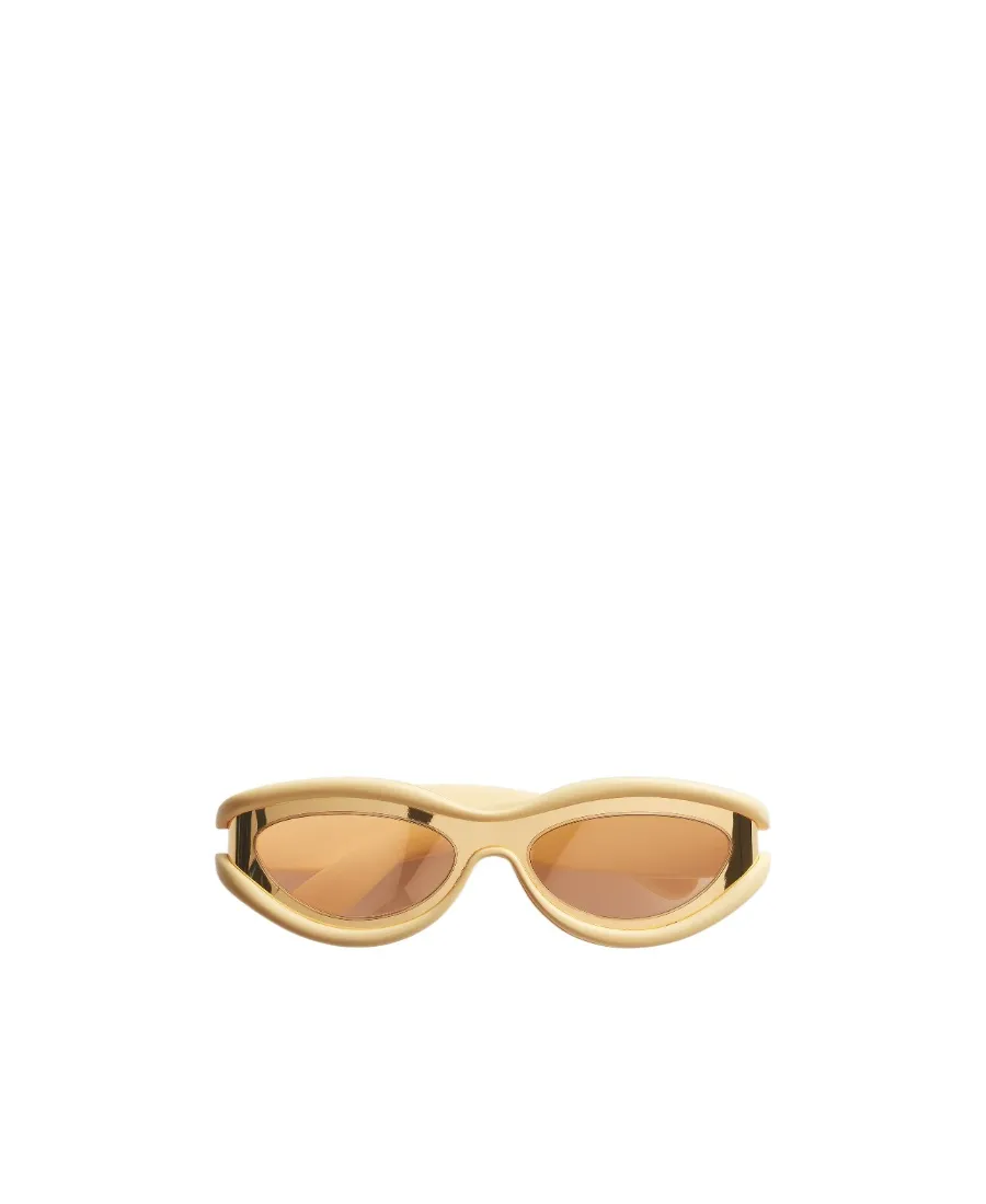 Oval Frame Shaped Sunglasses