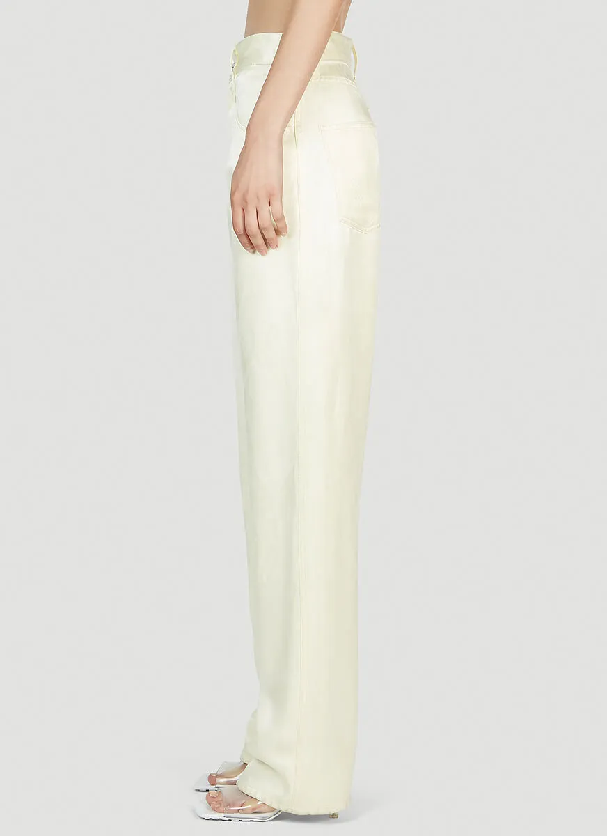 Straight-Leg Trousers