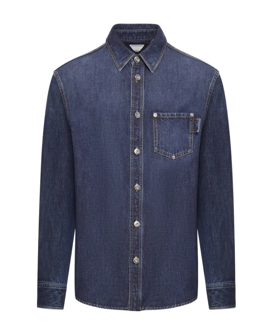 Long Sleeved Denim Shirt