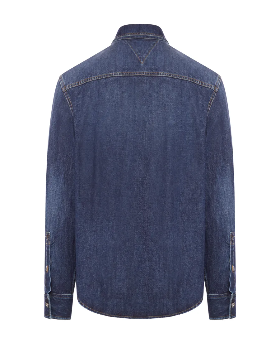 Long Sleeved Denim Shirt