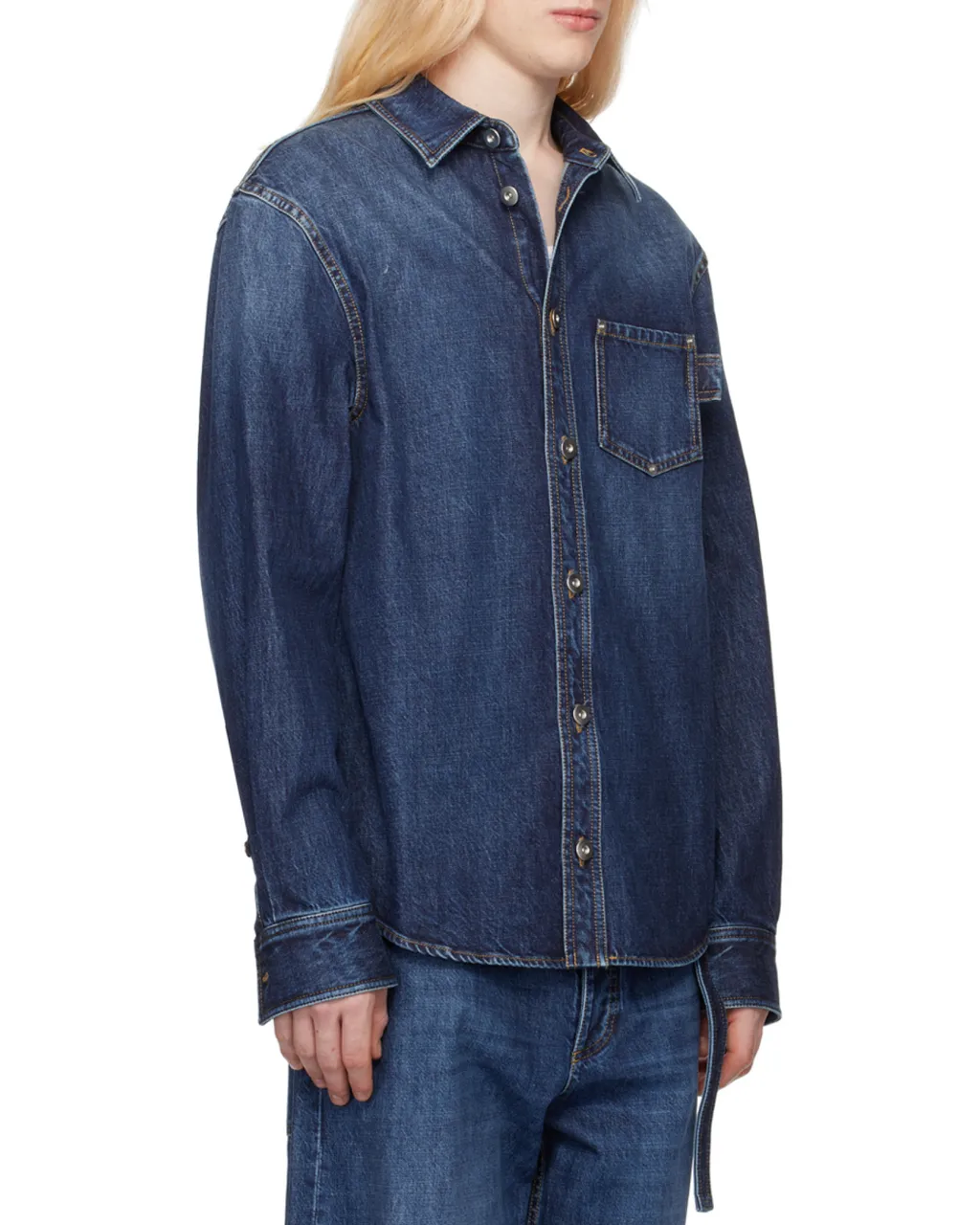 Long Sleeved Denim Shirt