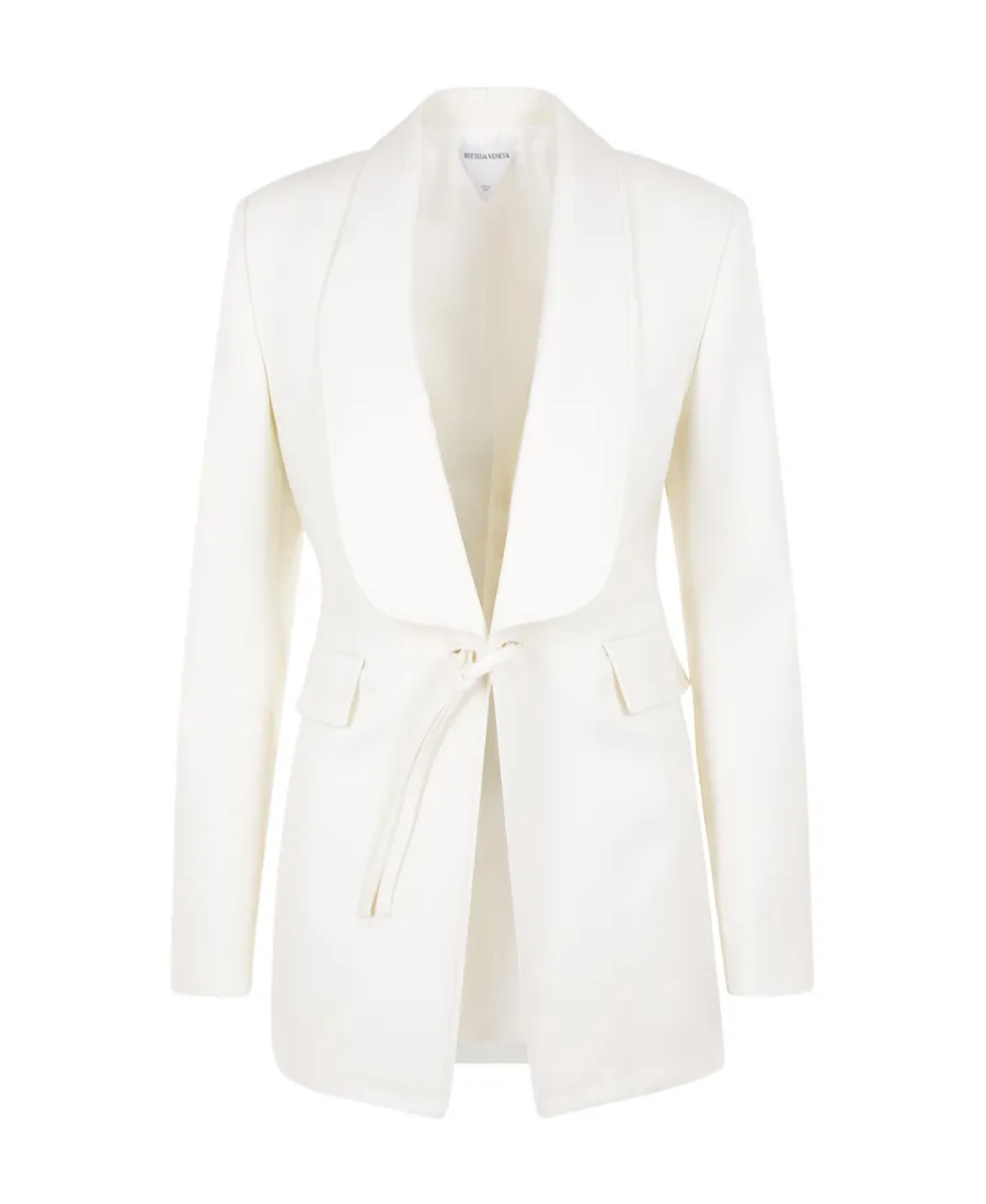 V-Neck Tailored Blazer