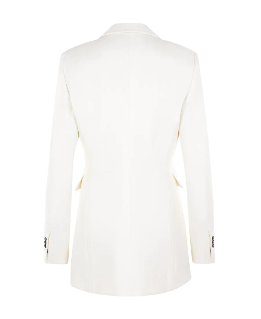 V-Neck Tailored Blazer