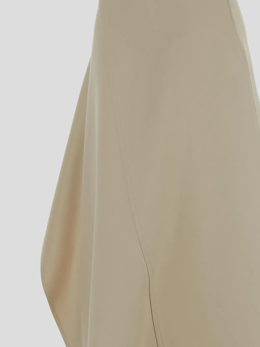 Asymmetric Midi Skirt