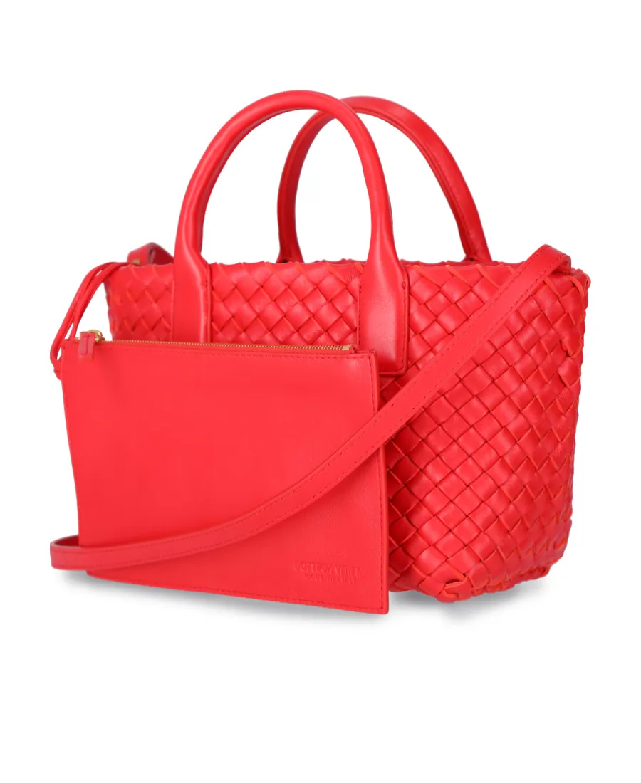 Mini Cabat Logo Knitted Shoulder Bag