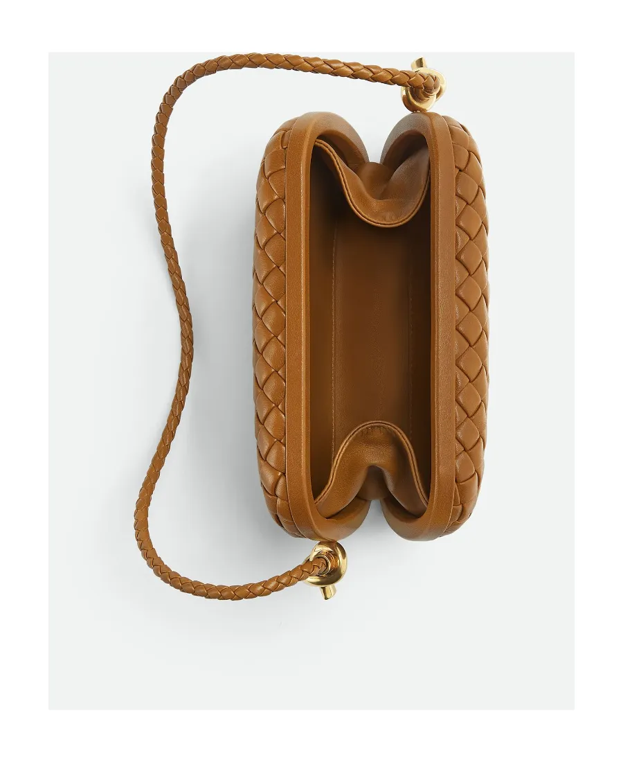 Logo Knitted Clutch