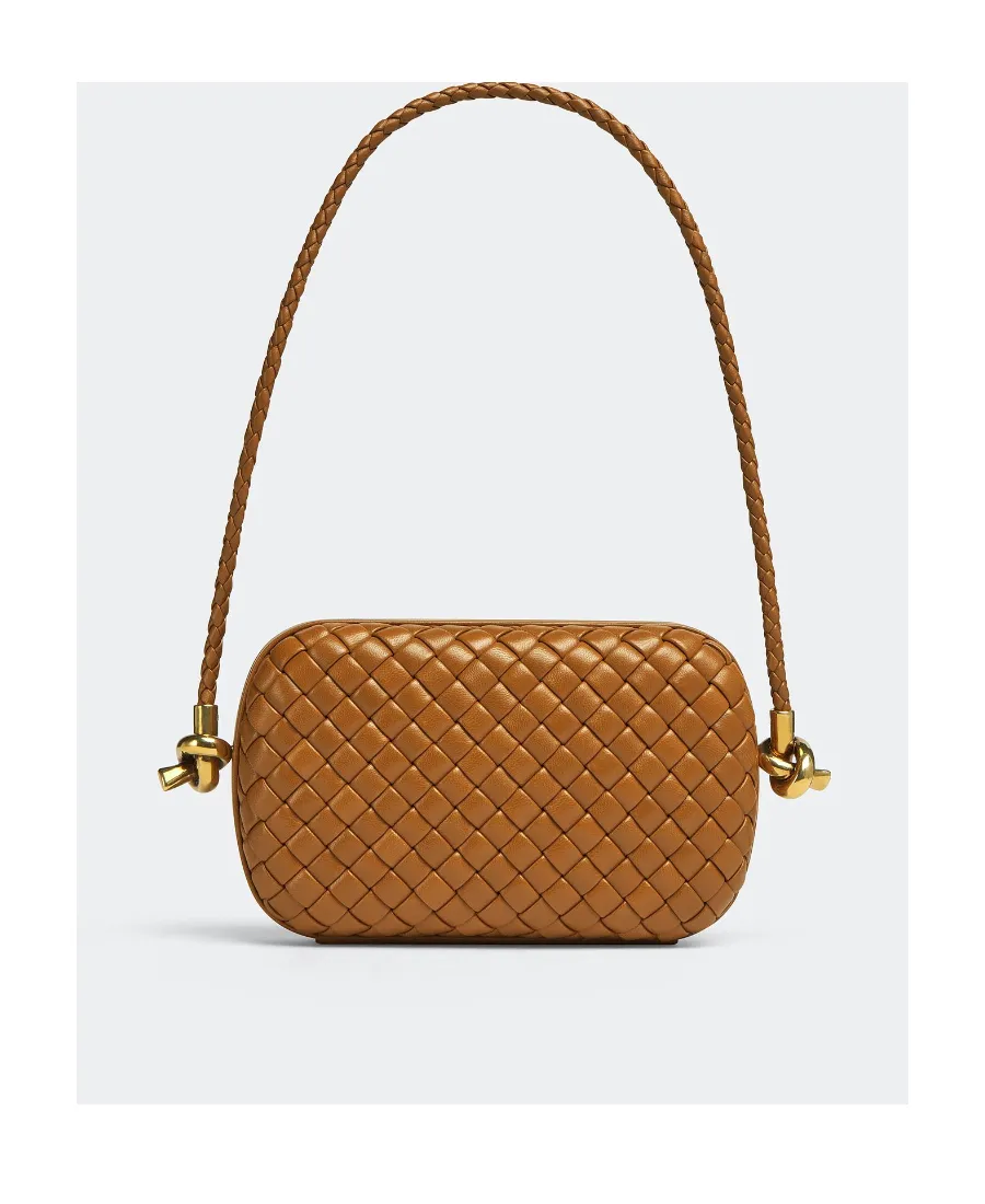 Logo Knitted Clutch
