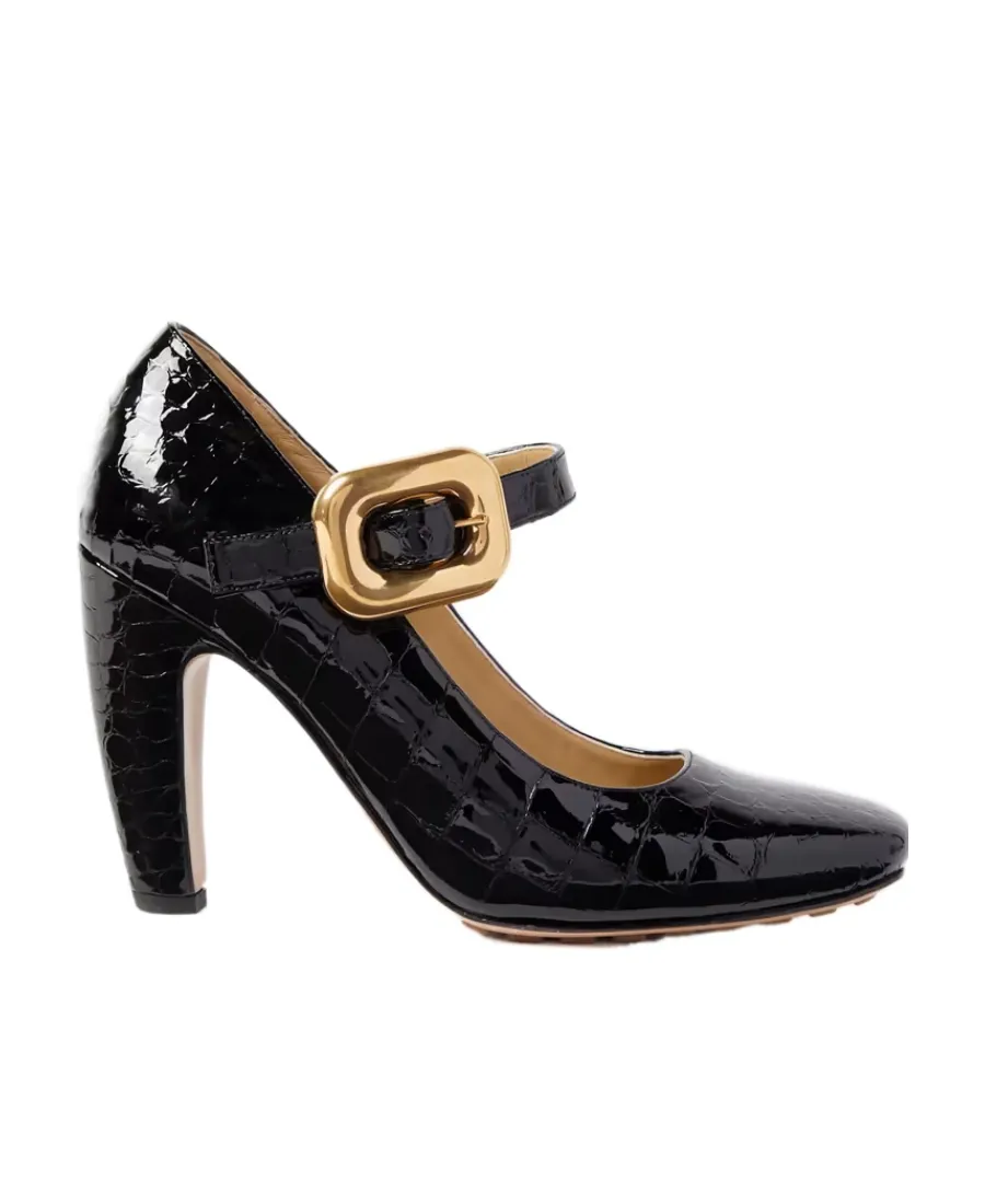 Square-Headed Mary Jane Heels