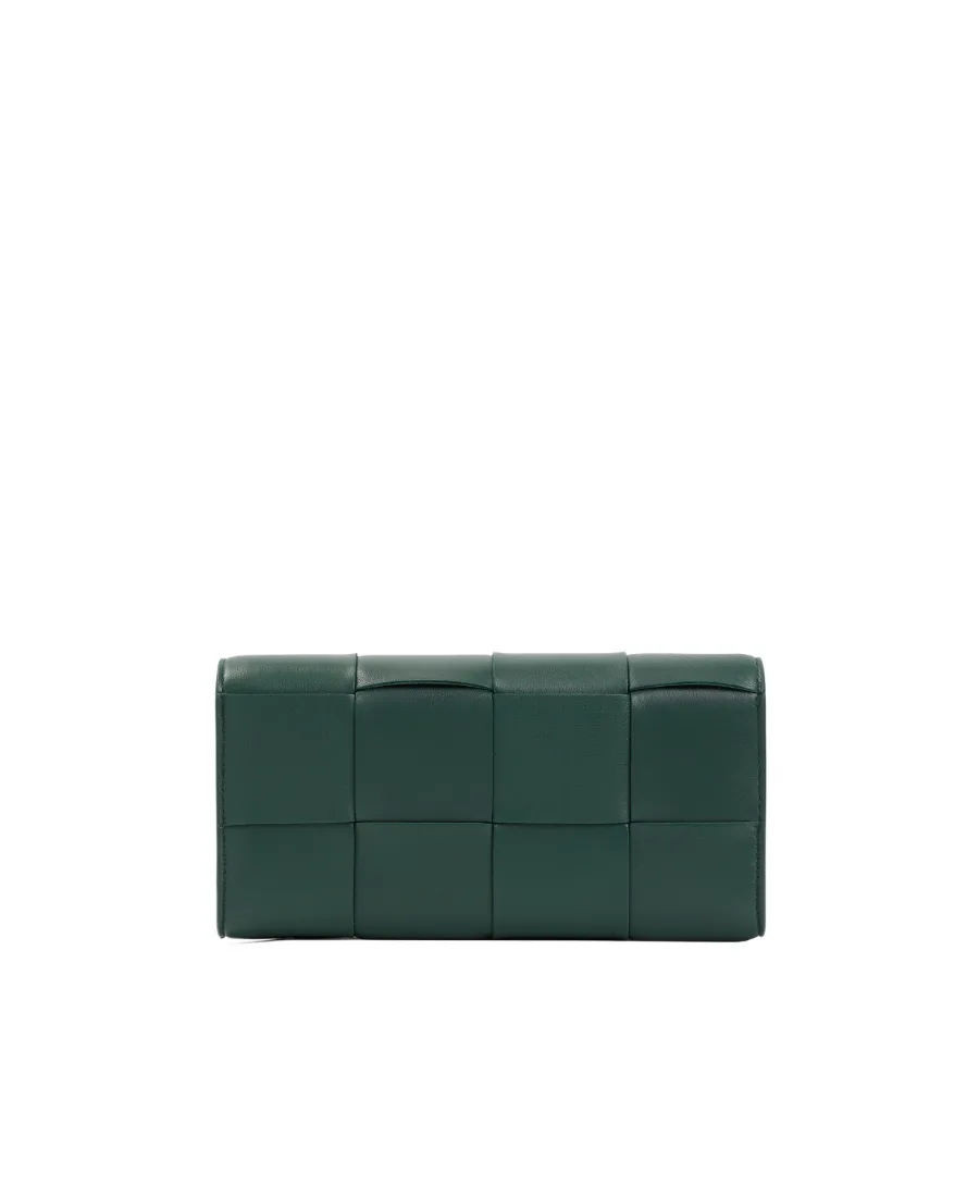 Cassette Leather Clutch Bag