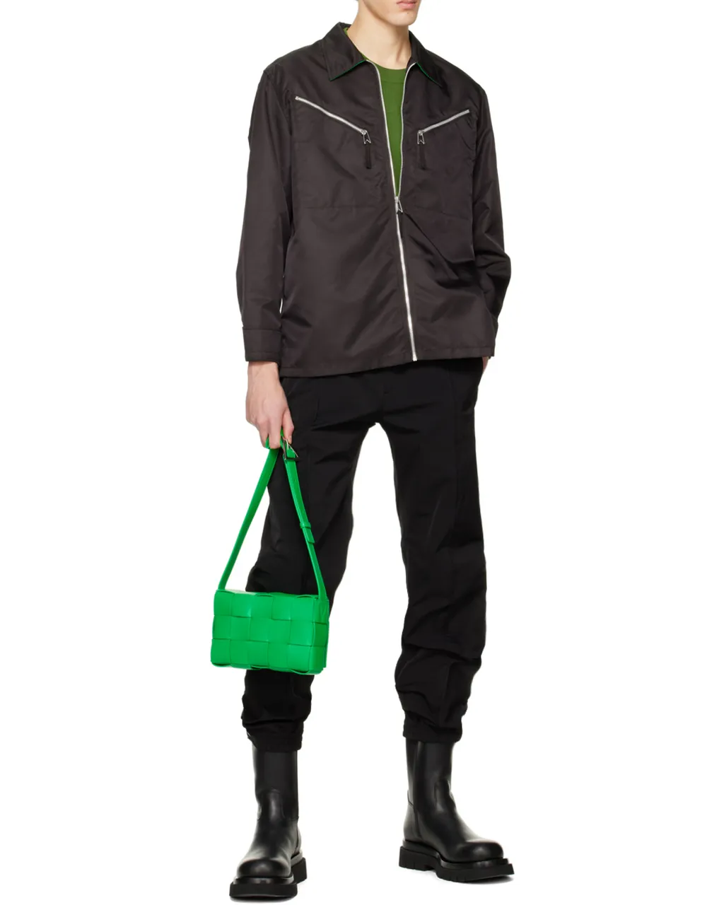 Medium Cassette Logo Crossbody Bag