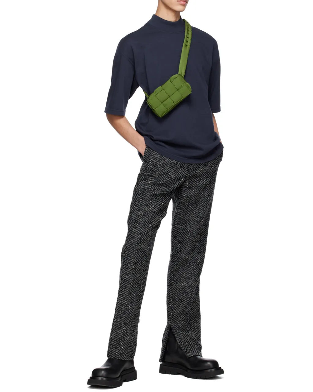 Padded Card Belt Waist Bag