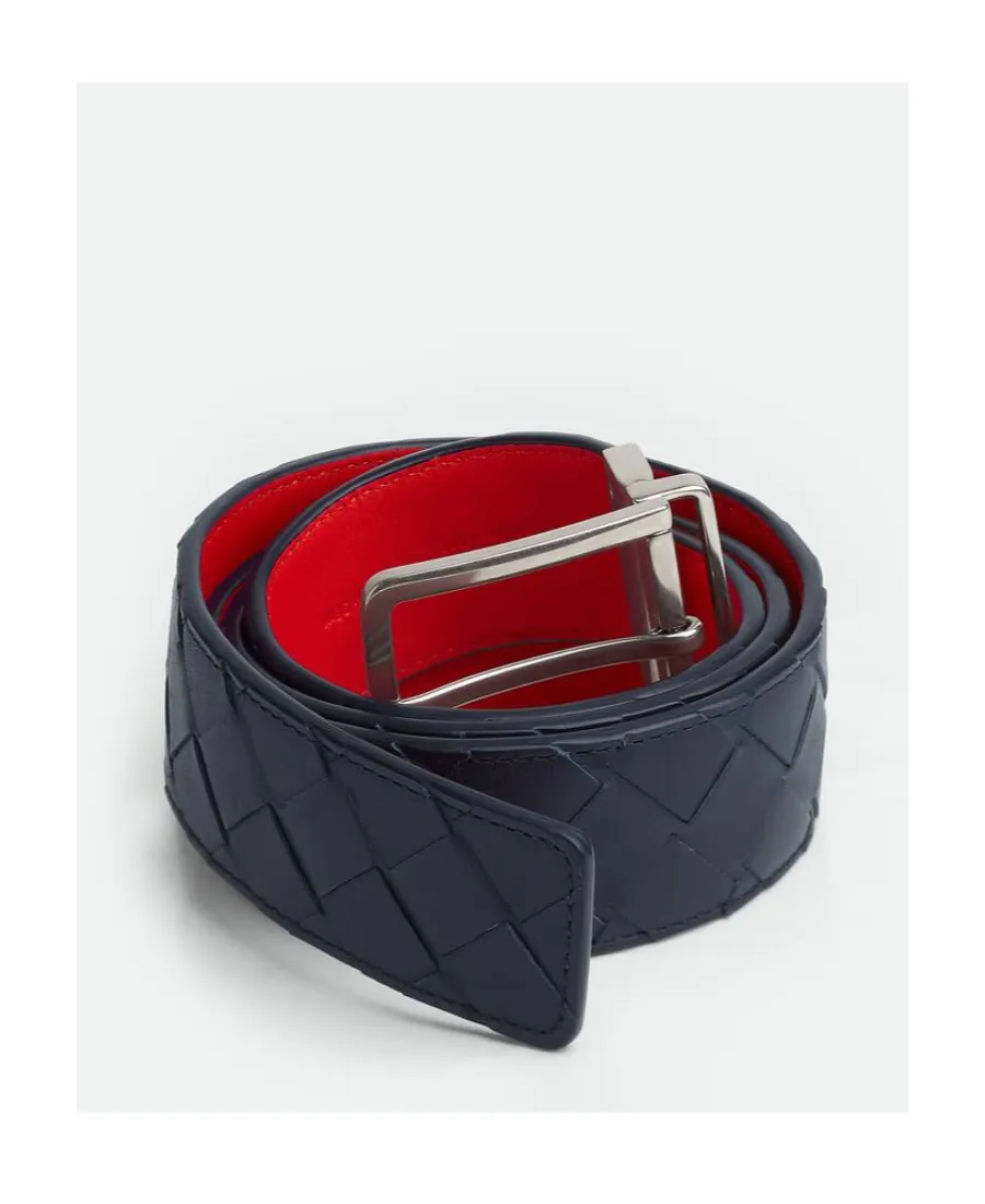 Intrecciato Reversible Buckle Belt