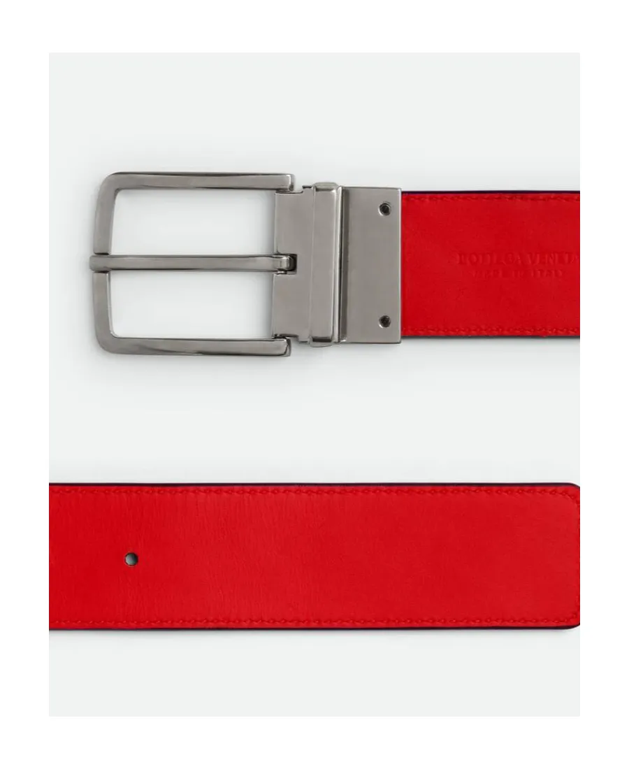 Intrecciato Reversible Buckle Belt