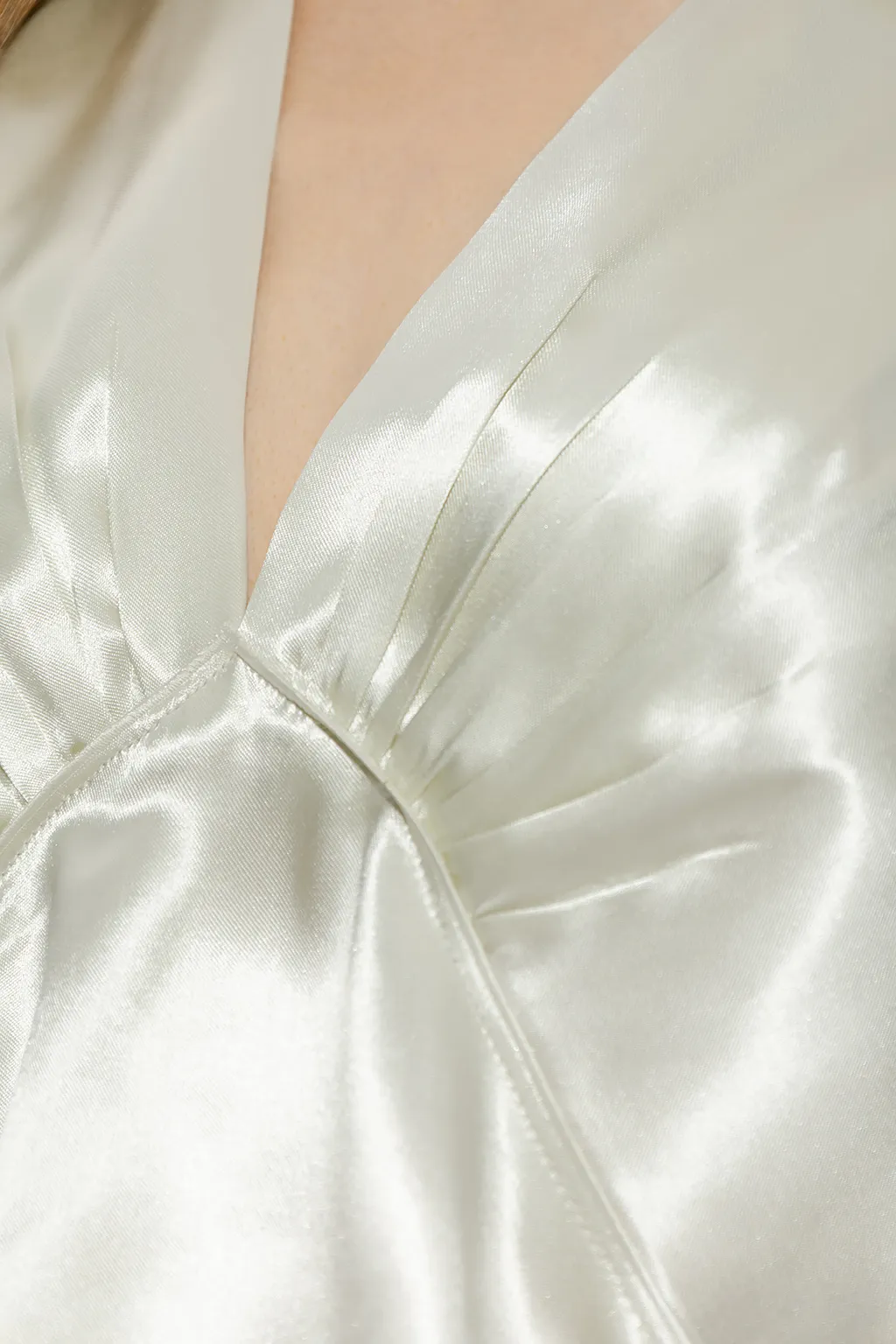 Sleeveless Satin Top