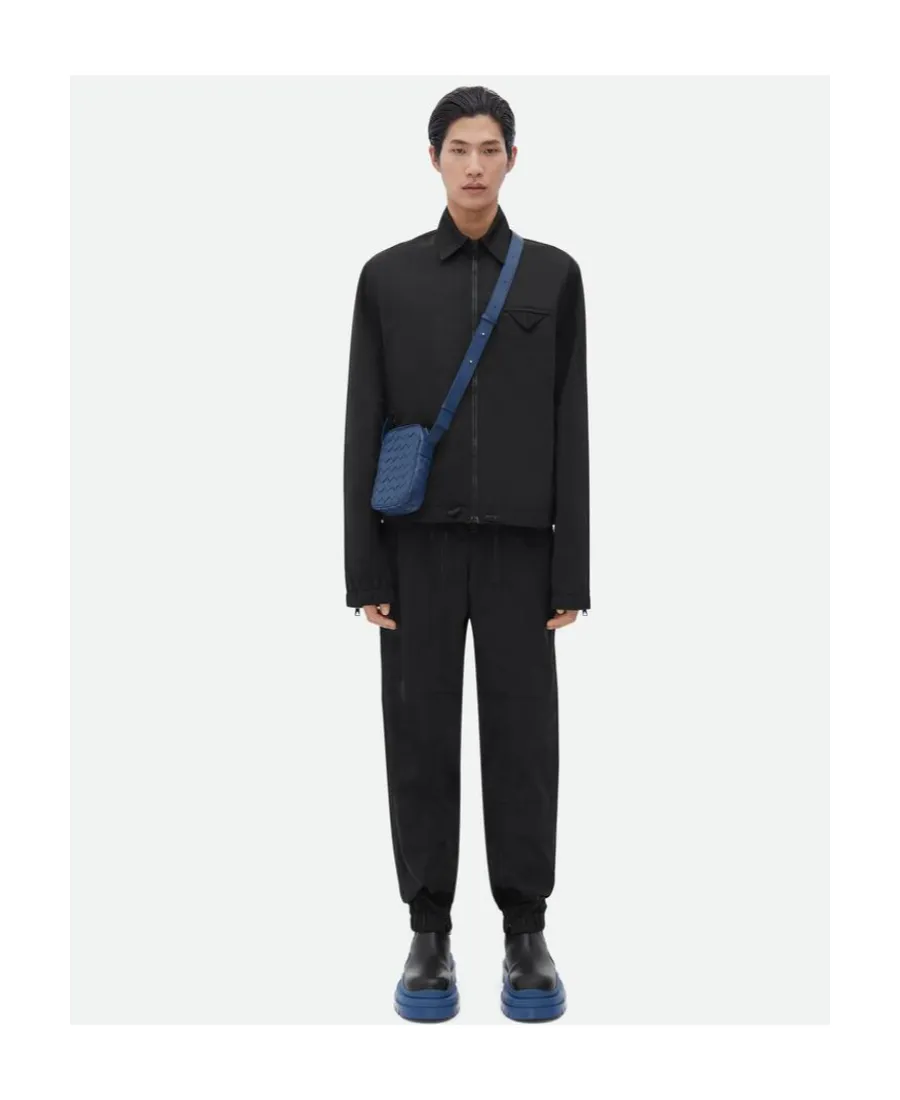 Logo Knitted Shoulder Bag