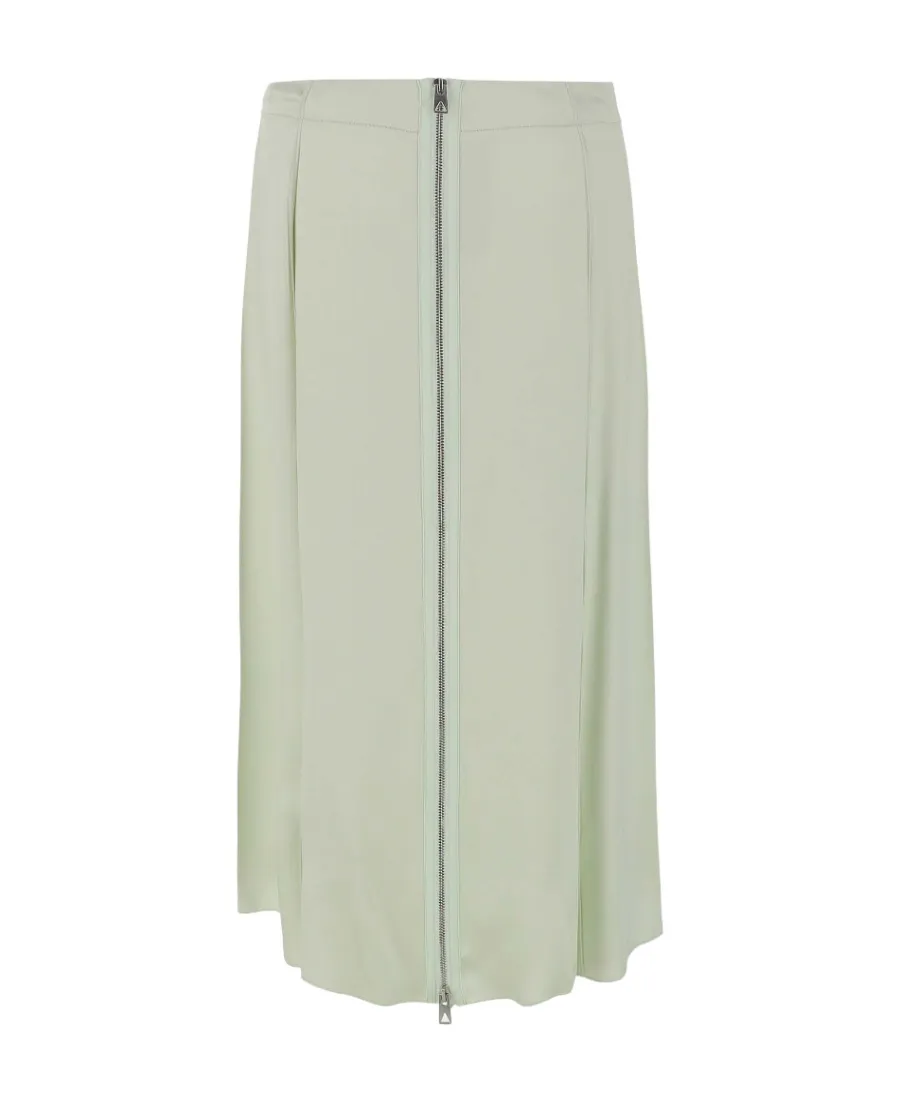 Fluid Satin Skirt