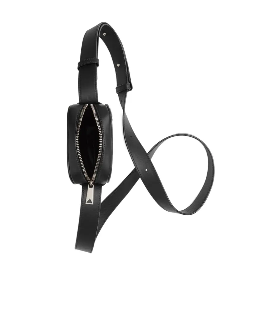 Intrecciato Zipped Mini Crossbody Bag