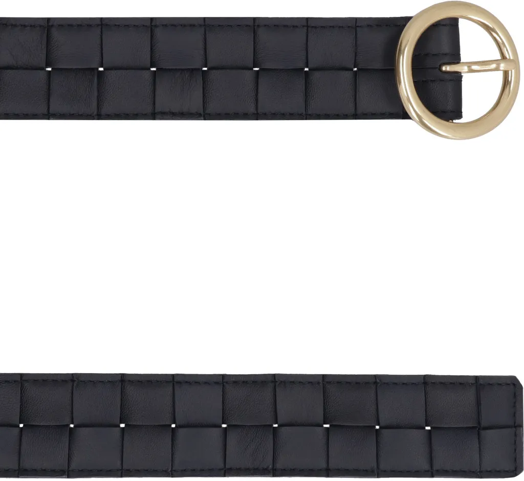 Signature Intrecciato Buckle Belt