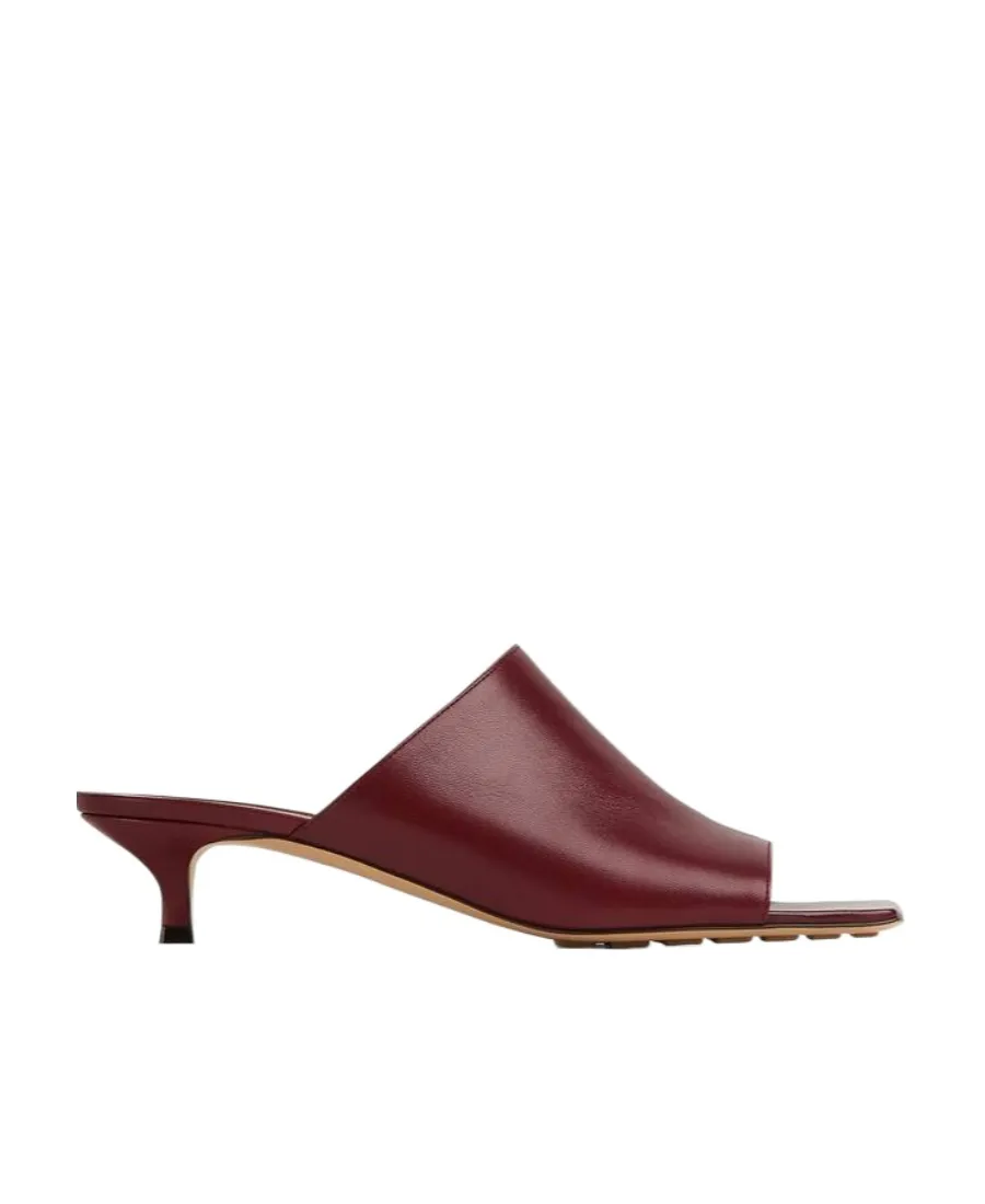Square-Headed High-Heeled Sandals