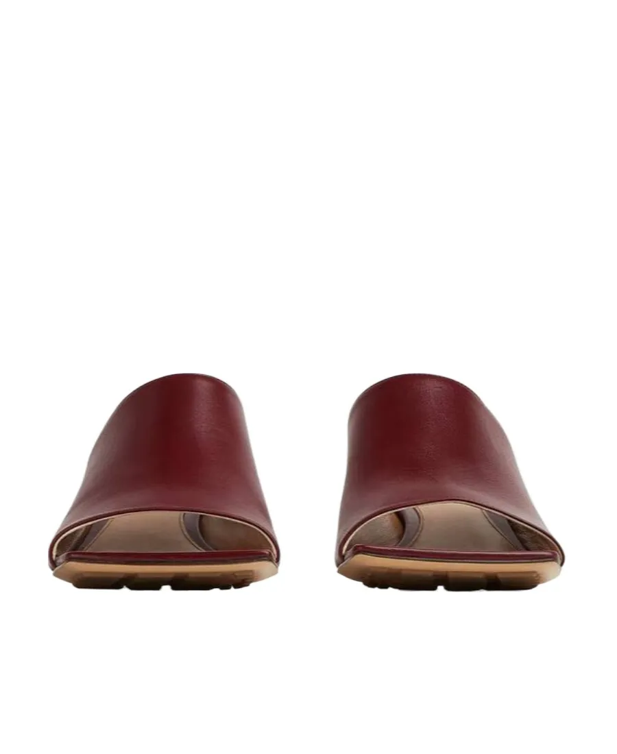 Square-Headed High-Heeled Sandals
