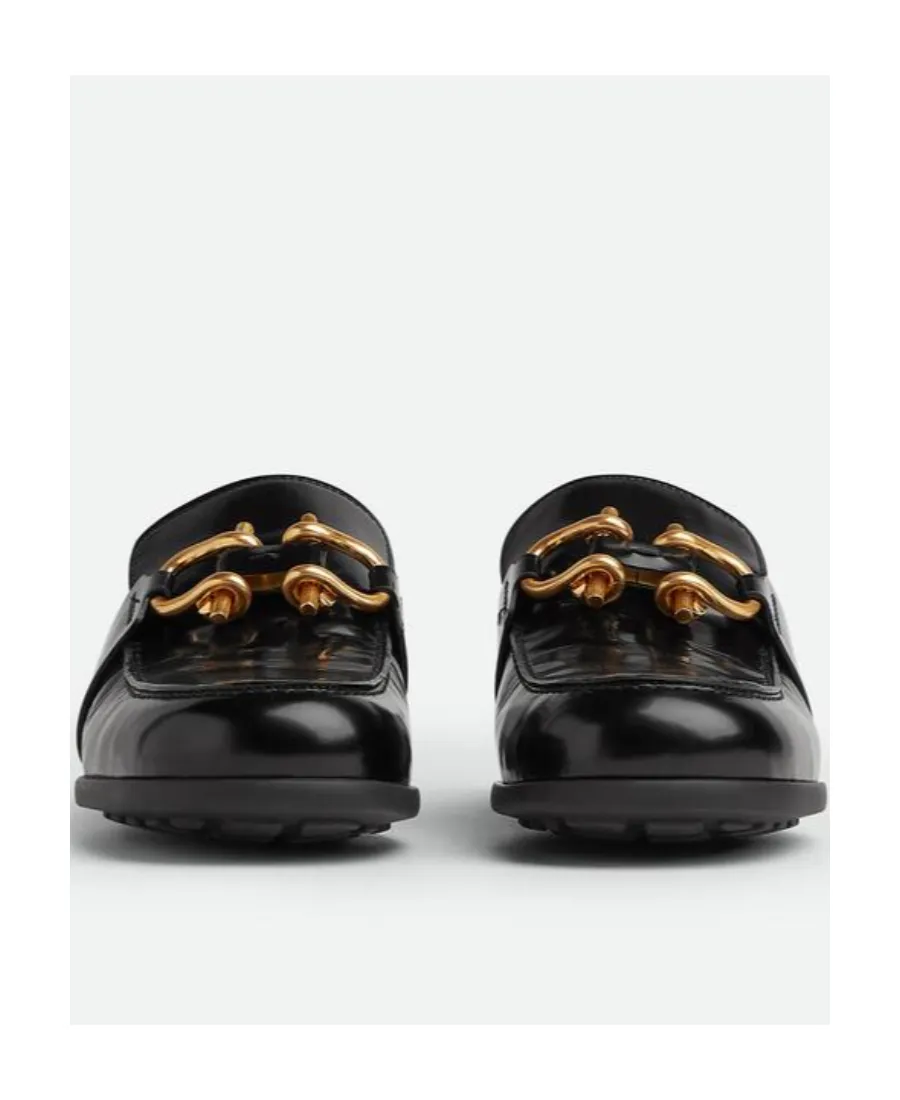 Open-Back Leather Loafers