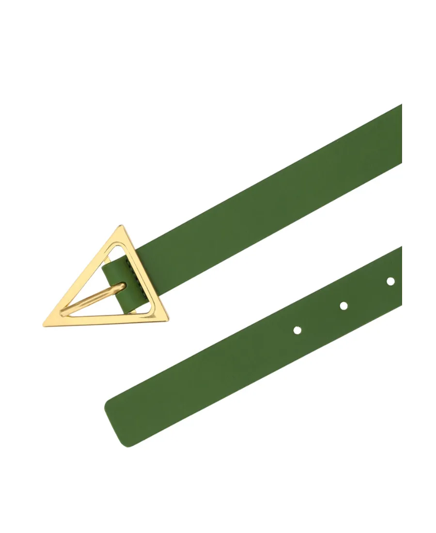 Signature Triangular Buckle Belt