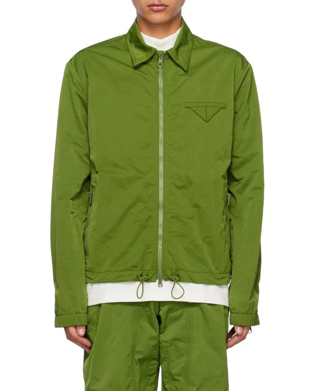 Logo Pull Rope Casual Jacket