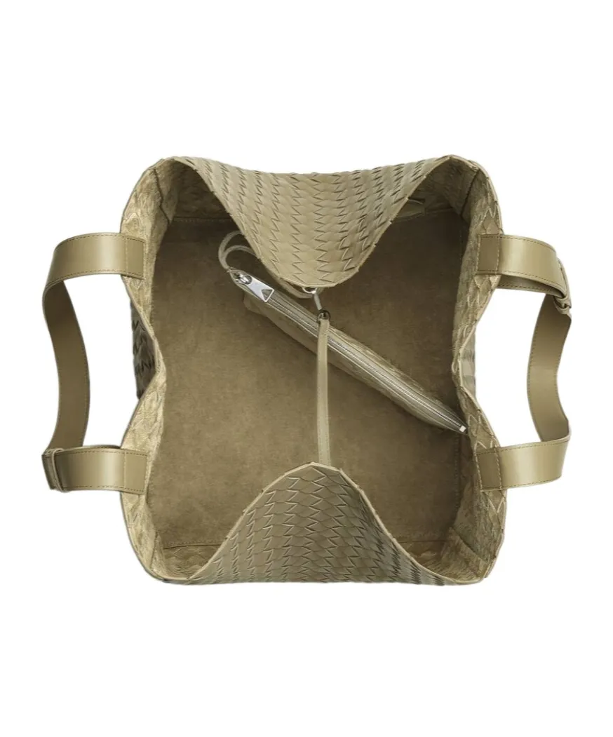 Classic Intrecciato Cube Tote Bag