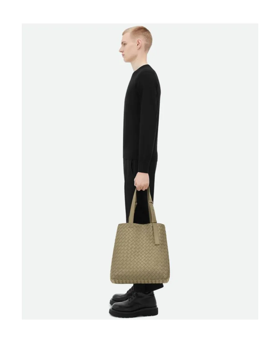 Classic Intrecciato Cube Tote Bag