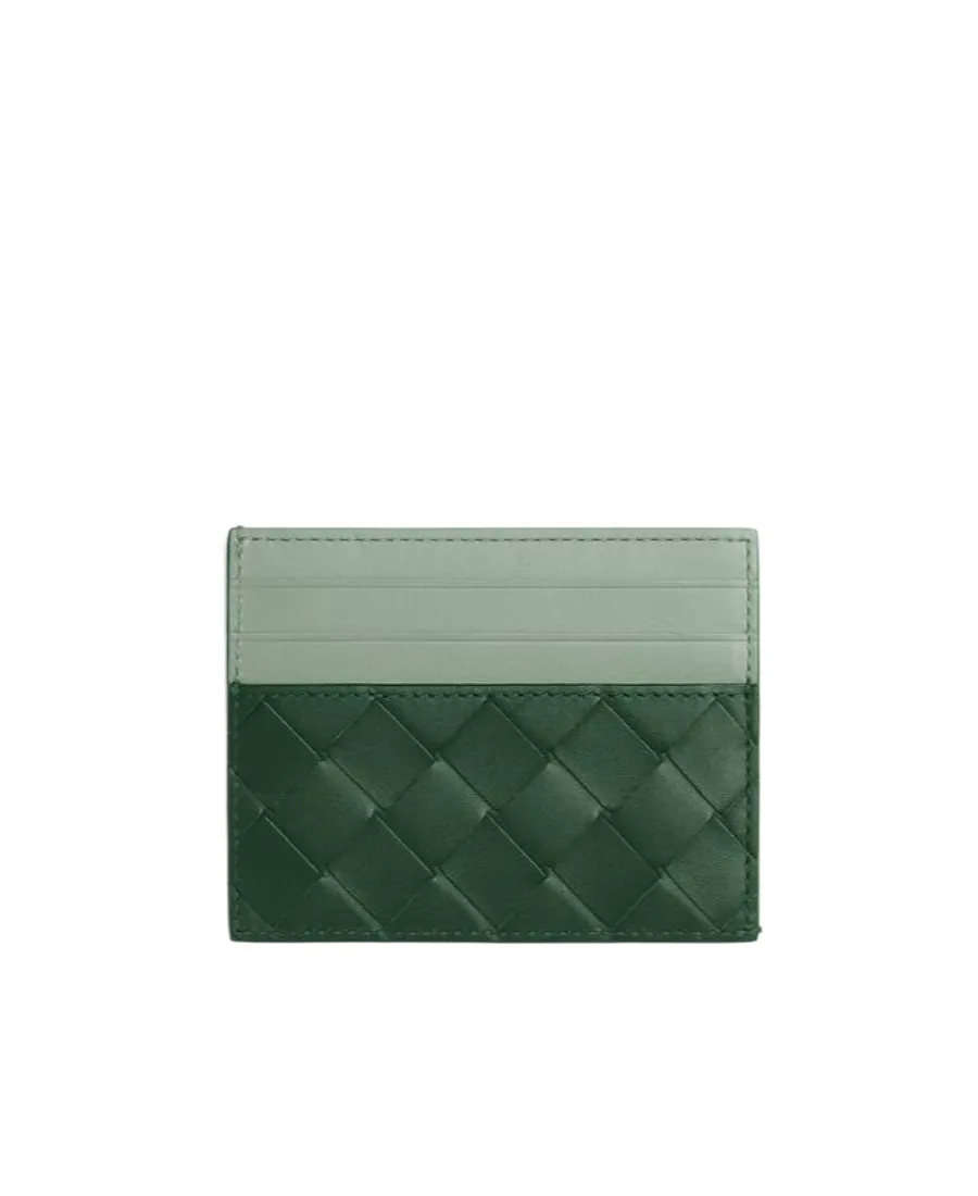Intreciato Woven Card Bag