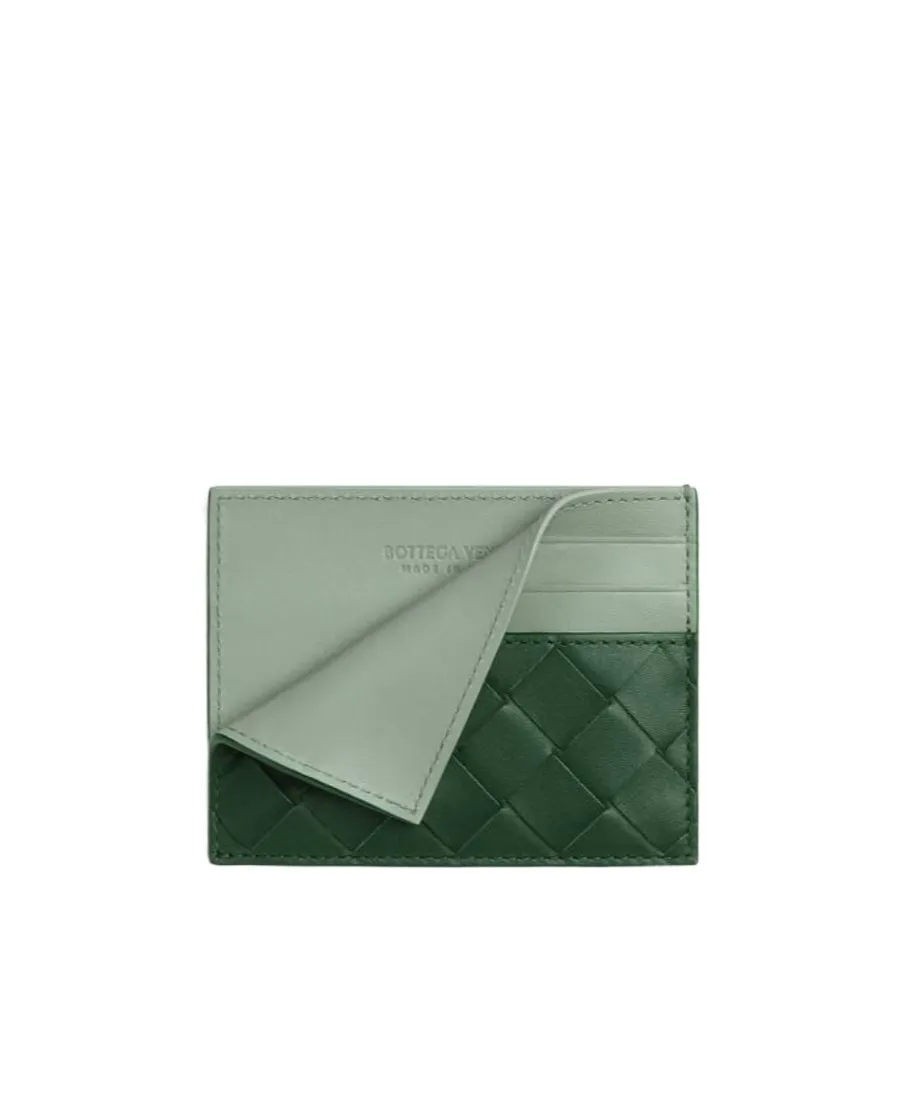 Intreciato Woven Card Bag