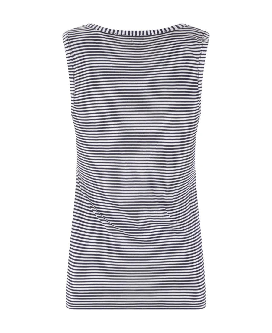 Striped Sleeveless Top