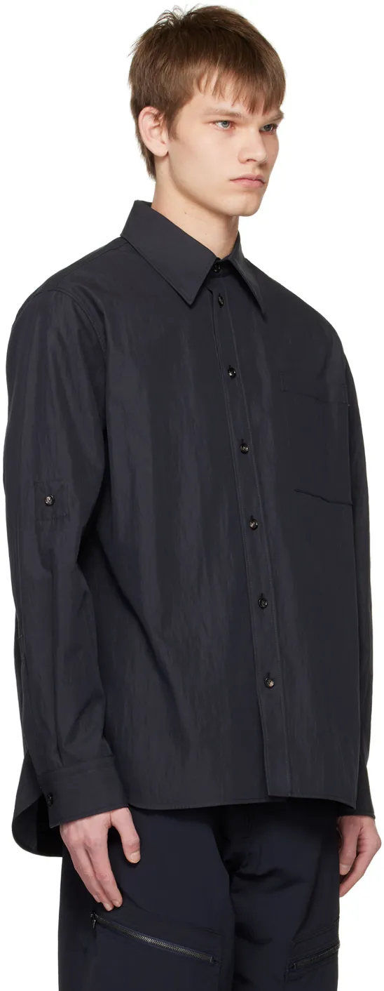 Long Sleeved Buttoned Shirt