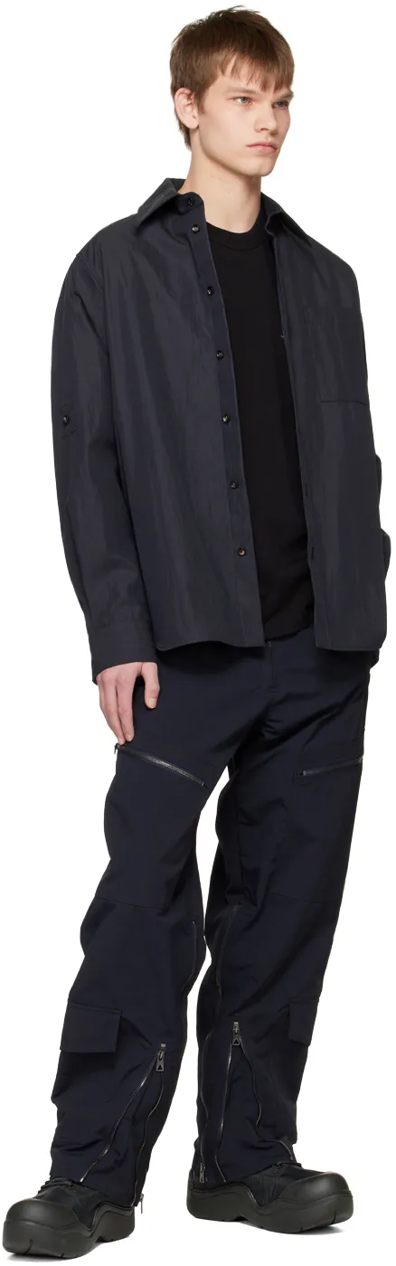 Long Sleeved Buttoned Shirt