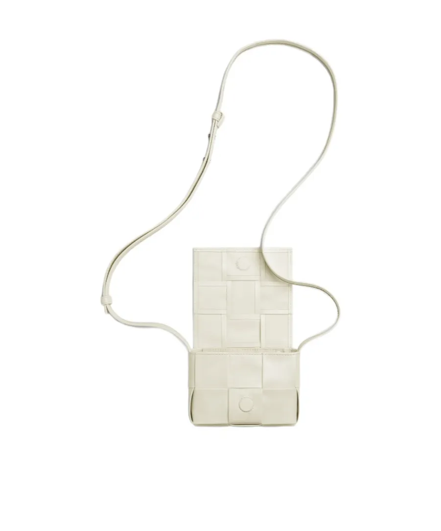 Mini Cassette Intrecciato Crossbody Bag