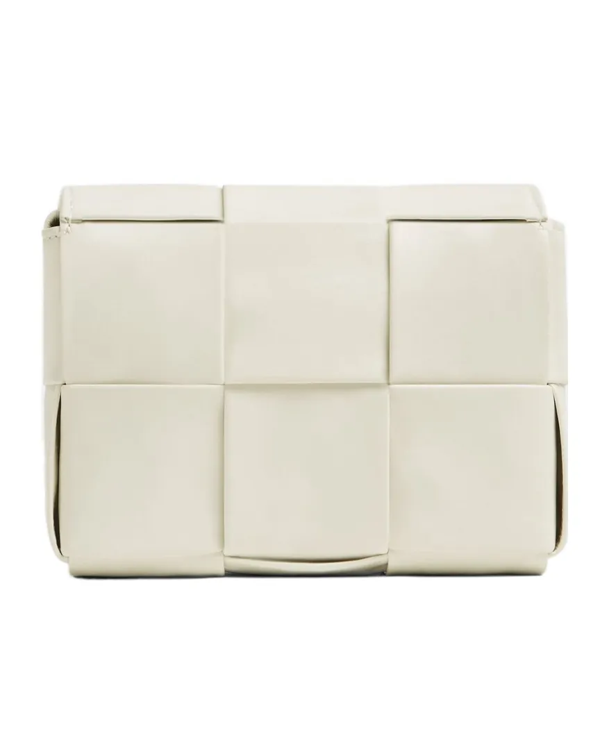 Mini Cassette Intrecciato Crossbody Bag