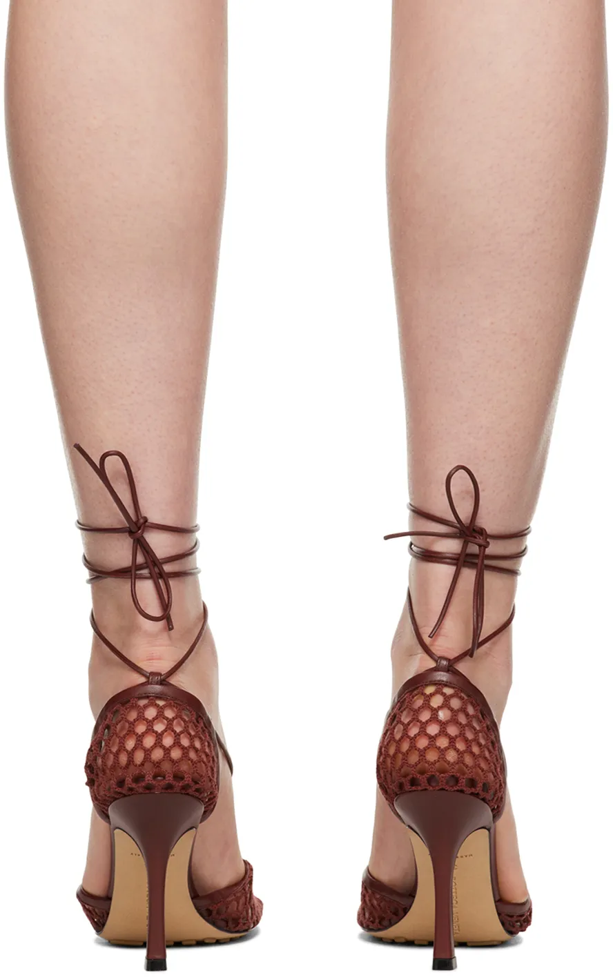 Stretch Lace-Up Pumps