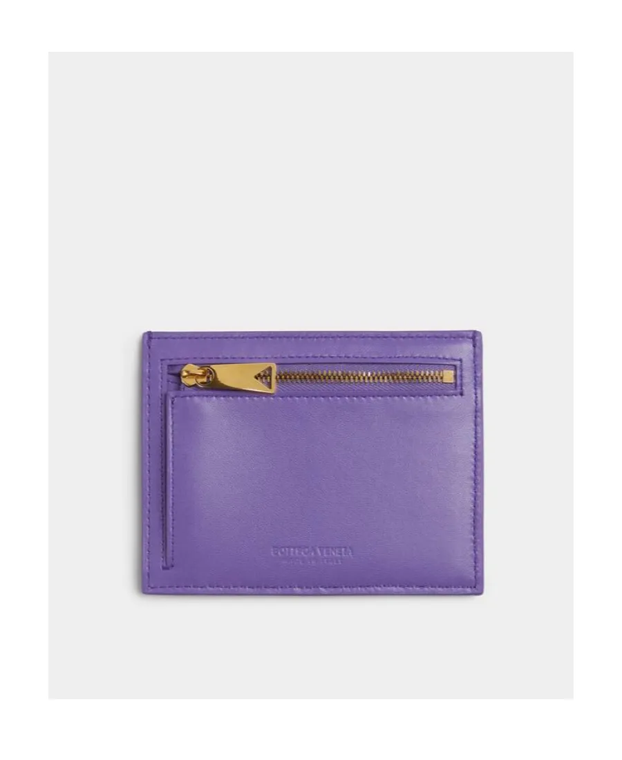 Logo Leather Card Bag