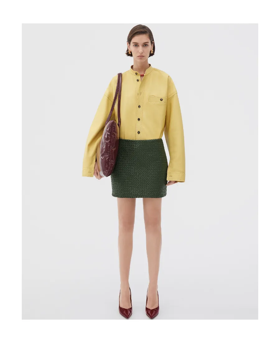 Intrecciato Mini Skirt